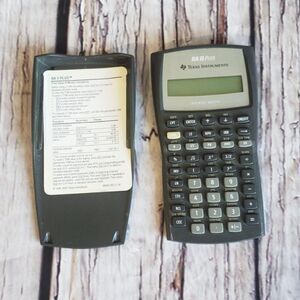 BA II Plus Texas Instruments Business Analyst Financial Calculator